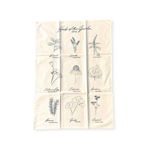 Joi Tea Towel (Herbs of the Garden)
