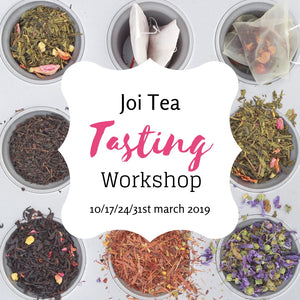 Joi Tea Tasting Workshop